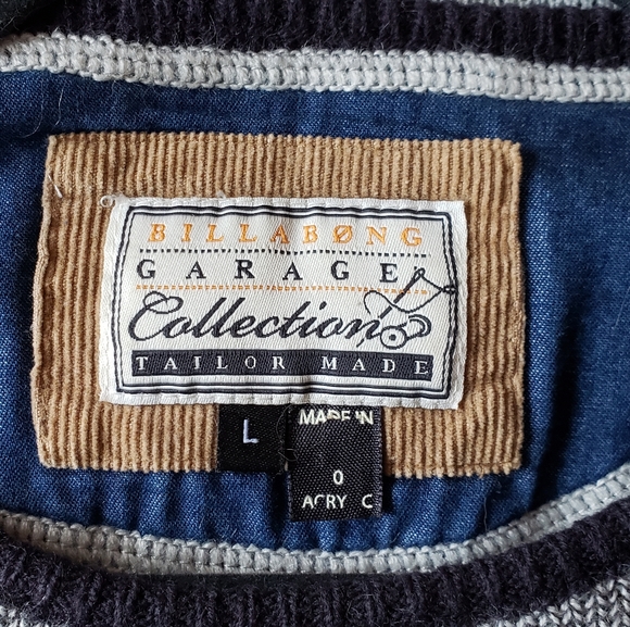 Billabong Crewneck Sweater Large - Picture 2 of 2